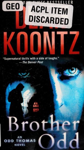 Dean Koontz: Brother Odd (2012, Bantam)