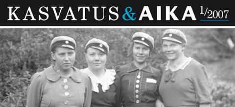 Saara Tuomaala: Työtätekevistä käsistä puhtaiksi ja kirjoittaviksi. Suomalaisen oppivelvollisuuskoulun ja maalaislasten kohtaaminen 1921–1939 (Hardcover, Finnish language, 2007)