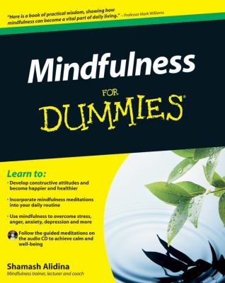 Shamash Alidina: Mindfulness for Dummies With CDROM
            
                For Dummies Lifestyles Paperback (2010, For Dummies)