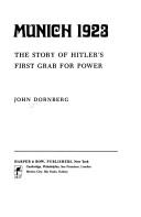 John Dornberg: Munich 1923 (1982, Harper & Row)