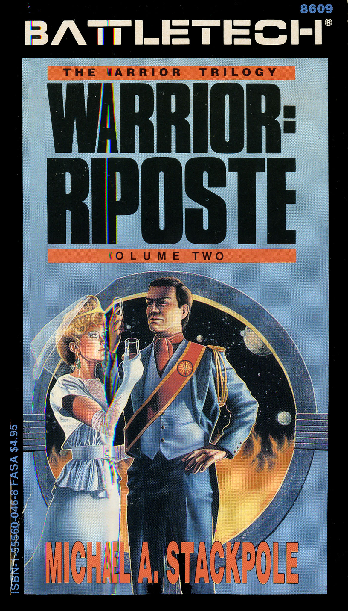 Michael A. Stackpole, FASA: Warrior: Riposte (Paperback, 1988, FASA Corp.)
