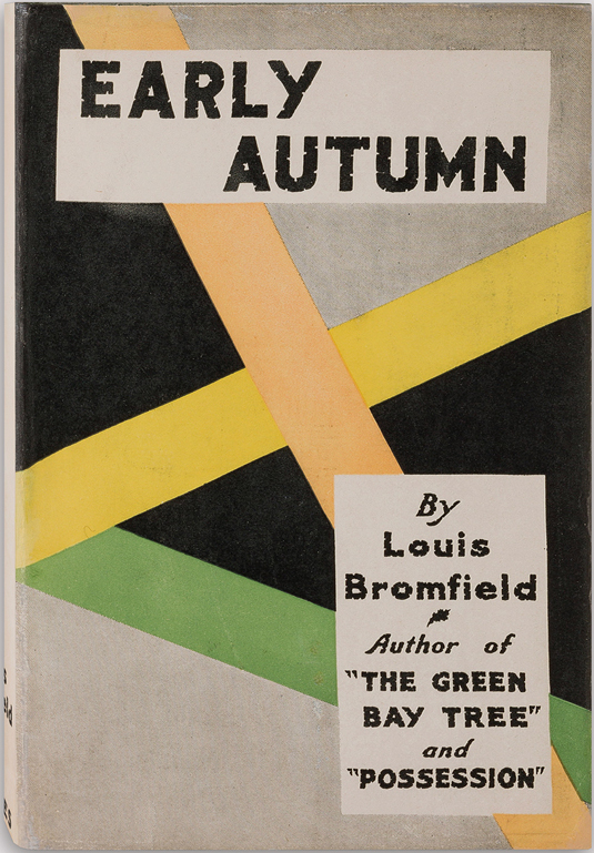 Louis Bromfield: Early Autumn (Hardcover, 1926, Frederick A. Stokes Company)