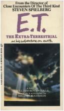William Kotzwinkle, Melissa Mathison: E.T. (1982, Berkley Books)