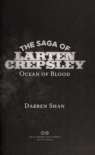 Darren Shan: Ocean of blood (2011, Little Brown)