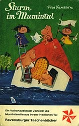 Tove Jansson: Sturm im Mumintal (German language, 1969, Ravensburger)