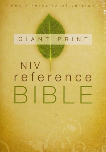 Bible: Reference BibleNIVGiant Print (2011, Zondervan)