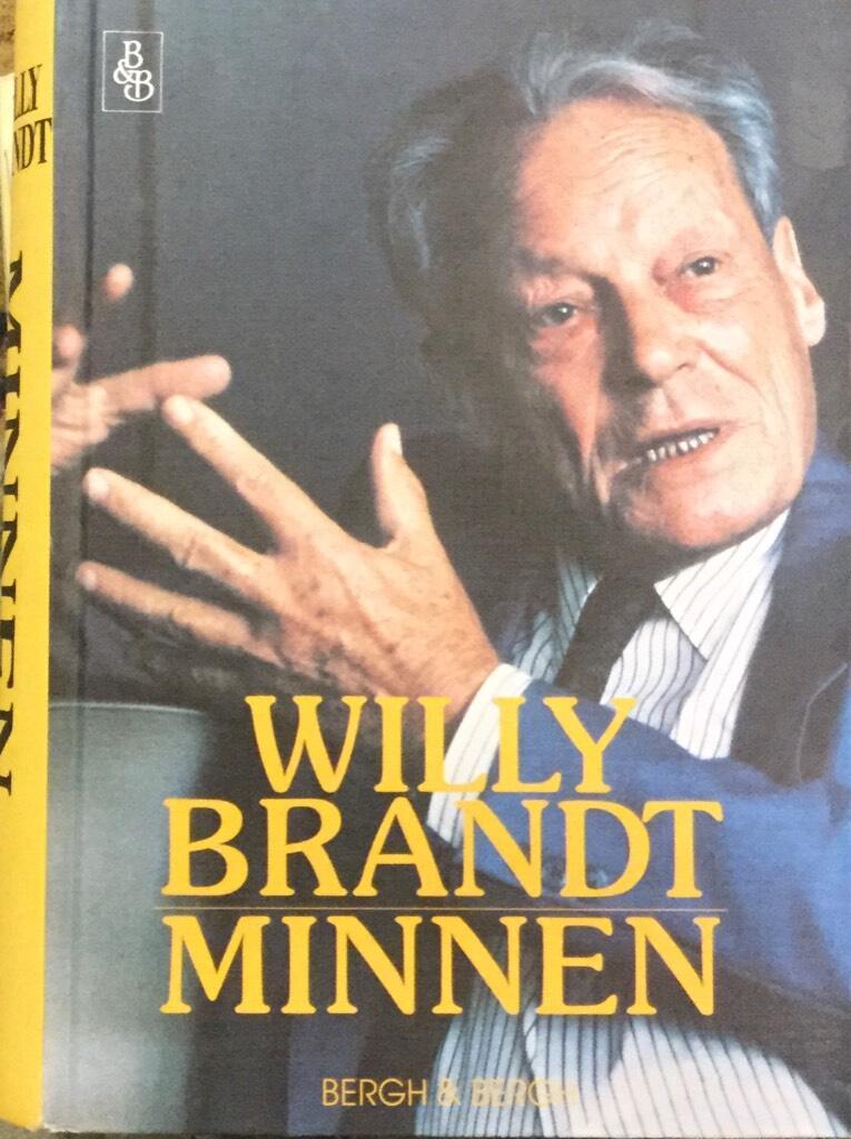 Willy Brandt: Minnen (Swedish language, Bergh & Bergh)