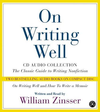 William Zinsser: On Writing Well CD Audio Collection (2004, HarperAudio)