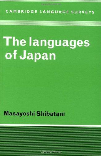 Masayoshi Shibatani: The Languages of Japan (1990)