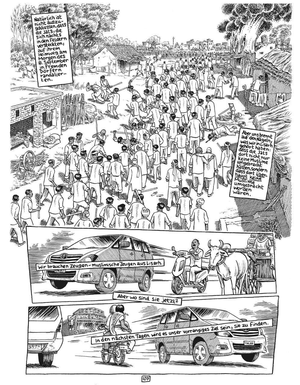 Joe Sacco: Indien: Öl ins Feuer (Hardcover, German language, 2025, Reprodukt)