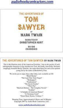 Mark Twain, William Dufris, Samuel Langhorne, Edibook: The Adventures of Tom Sawyer (2007)