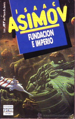 Isaac Asimov, France Loisirs: Fundación e imperio (1986, Plaza & Janés)