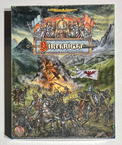 L. Richard Baker, Sue, Colin McComb: Birthright Campaign Setting (Advanced Dungeons & Dragons, 2nd Edition/3100) (Paperback, Wizards of the Coast)