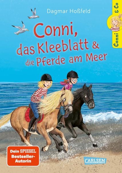 Dagmar Hoßfeld: Conni, das Kleeblatt und die Pferde am Meer (Hardcover, Deutsch language, 2024, Carlsen)