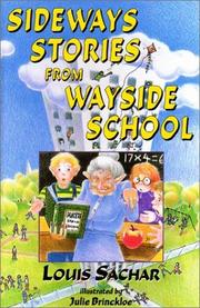 Louis Sachar: Sideways Stories from Wayside School (1998, Morrow Junior Books)