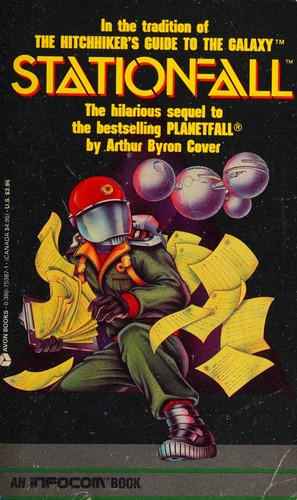Arthur Byron Cover: Stationfall (Infocom, No 4) (1989, Avon Books)