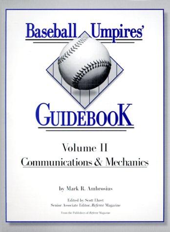 Mark R. Ambrosius: Baseball Umpires' Guidebook (Paperback, 1995, Referee Enterprises)