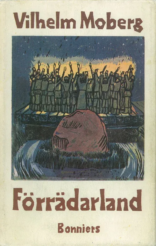 Vilhelm Moberg: Förrädarland (Hardcover, svenska language, 1967, Bonnier)