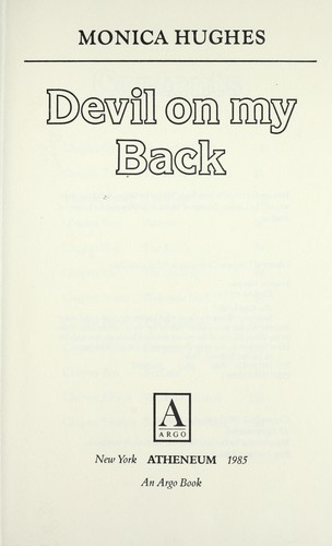 Monica Hughes        : Devil on my back (1985, Atheneum)