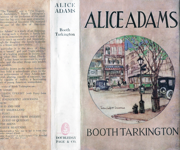 Booth Tarkington: Alice Adams (Hardcover, 1921, Doubleday Page)