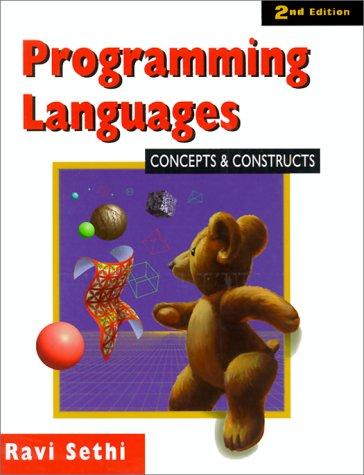 Ravi Sethi: Programming languages (1996, Addison-Wesley)