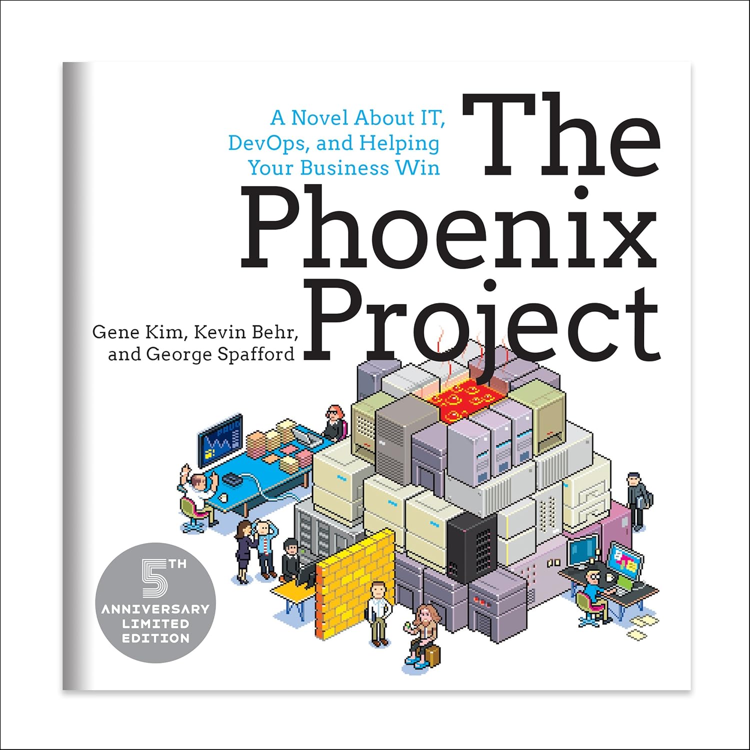 Gene Kim, George Spafford, Gene Kim, Kevin Behr: The Phoenix Project (AudiobookFormat, IT Revolution Press)