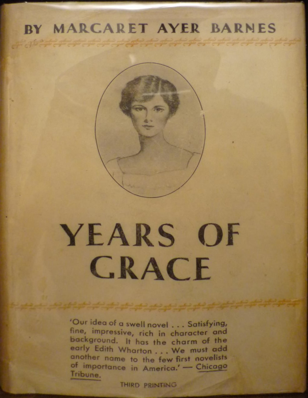 Margaret Ayer Barnes: Years of Grace (Hardcover, 1930, Houghton Mifflin Company)