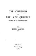 Henri Murger: The Bohemians of the Latin Quarter = (1984, H. Fertig)