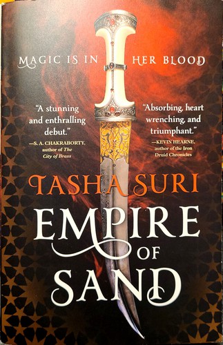 Tasha Suri: Empire of Sand (2018, orbit)