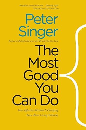 Peter Singer: The Most Good You Can Do (2016)