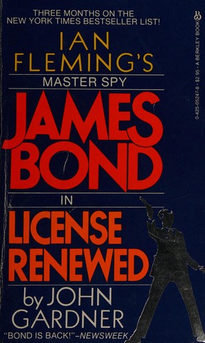 John E. Gardner: License renewed (1982, Berkley)