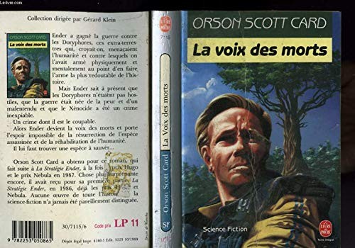 Orson Scott Card: La Voix des morts (Paperback, 1989, Lgf - Livre De Poche)
