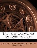 John Milton: The poetical works of John Milton